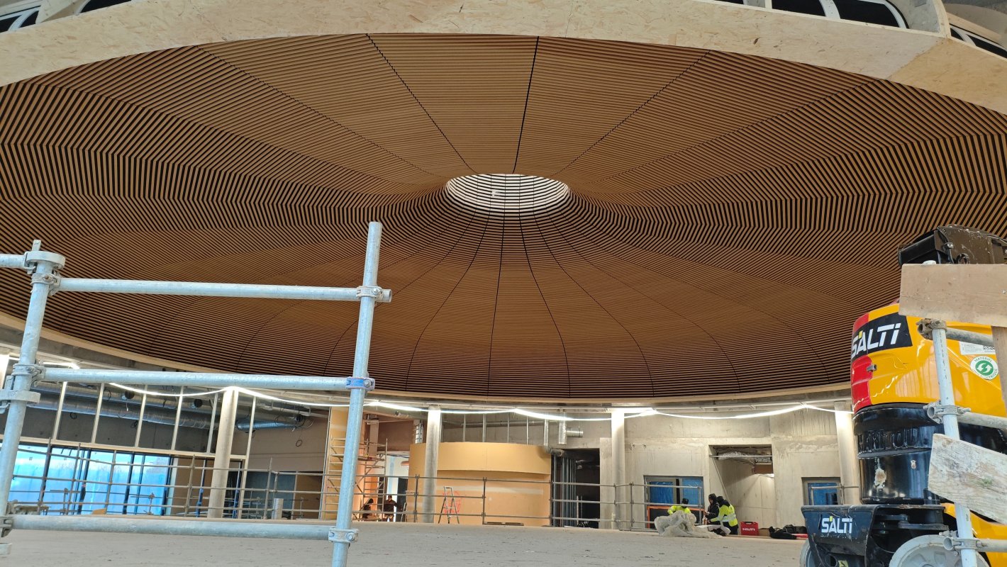 Photos de la réalisation Coupoles 